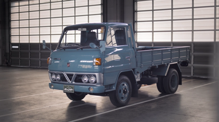 前后盘刹 4p10发动机,三菱fuso坎特fe73轻卡能重返国内吗?_腾讯新闻