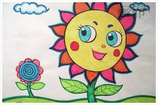 张简笔画就是小孩子们绘画的入门作品6 3 简易画儿童 岁小学生学画画