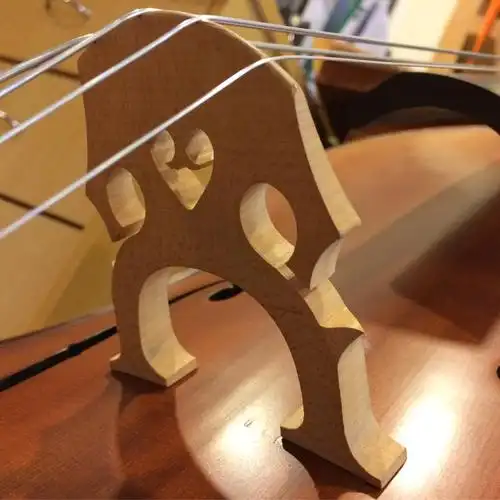 德国进口高级料大提琴琴码枫木琴桥马子材质硬射线好不易变形【产品