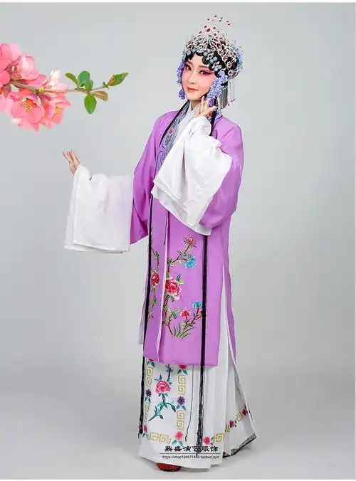 爵思朗古装越剧戏剧京剧黄梅戏服装戏曲服饰青衣花旦衣服小姐衣服女对