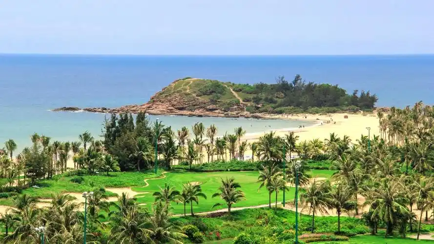 阳光沙滩,椰风海韵