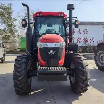 田拖机械五征1404四驱拖拉机 名优发动机动力强进悬浮座椅拖拉机
