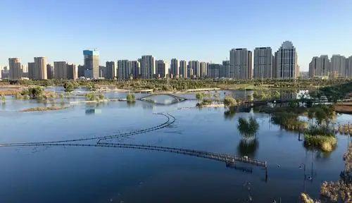 阳明滩湿地公园别样的美(手机拍摄)