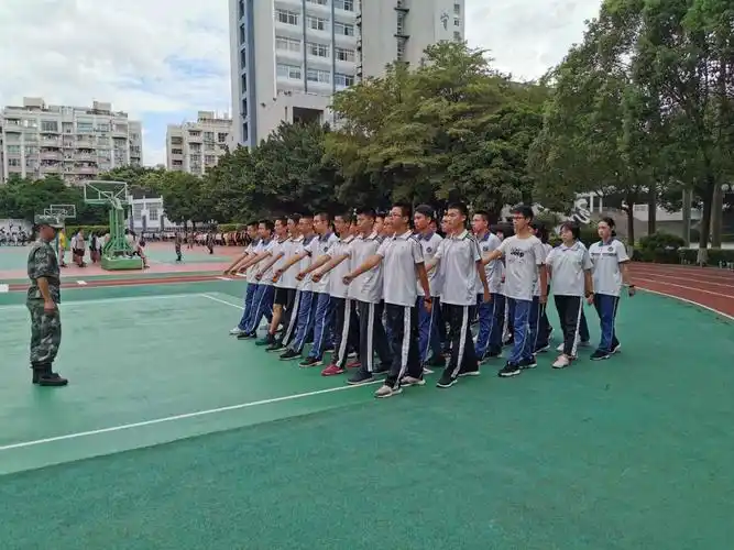 泉州实验中学2019级特优1班 新生入学军训
