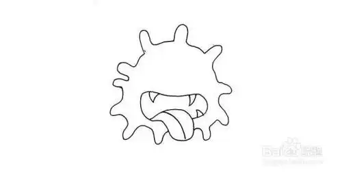 细菌的简笔画怎么画-百度经验