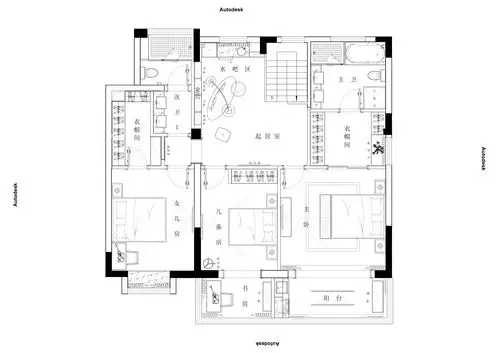 泰州碧桂园凤城府200平新中式风格