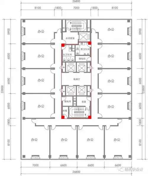 框架核心筒结构设计步骤详解,图文并茂!-建筑施工-建筑施工资料分享