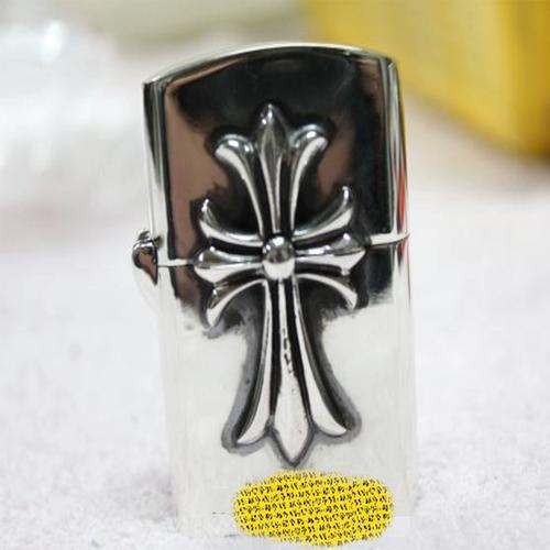 925纯银刻字点火机权志龙同款克罗潮牌饰品十字架zippo打火机