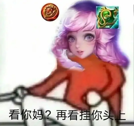 瑶妹表情包:打野跟我,别送!一群混子!