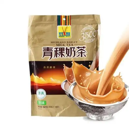 会员专享青海可可西里青海特产青稞奶茶360g袋装休闲饮料冲饮食品原味