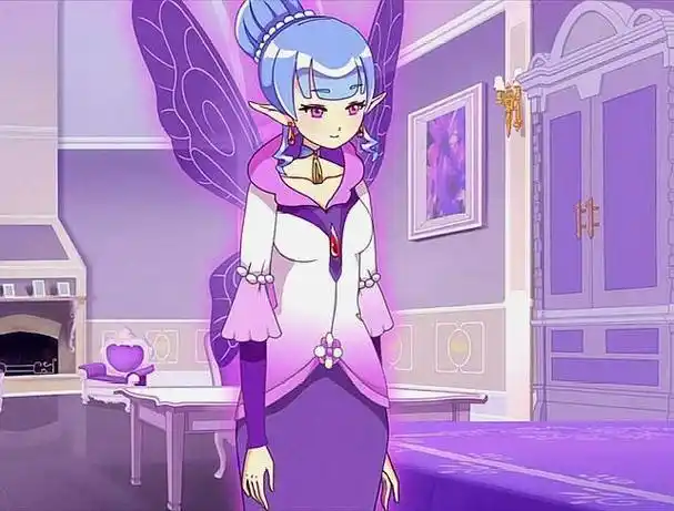 雪玲在《小花仙》里只出场过一次,而且只有一两个镜头,出场时间很短.