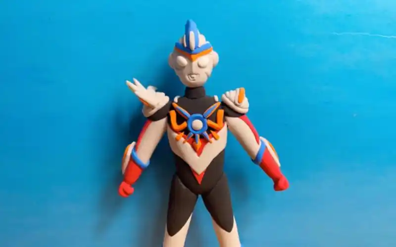 欧布奥特曼三重形态粘土教程来啦,还不赶快学起来?