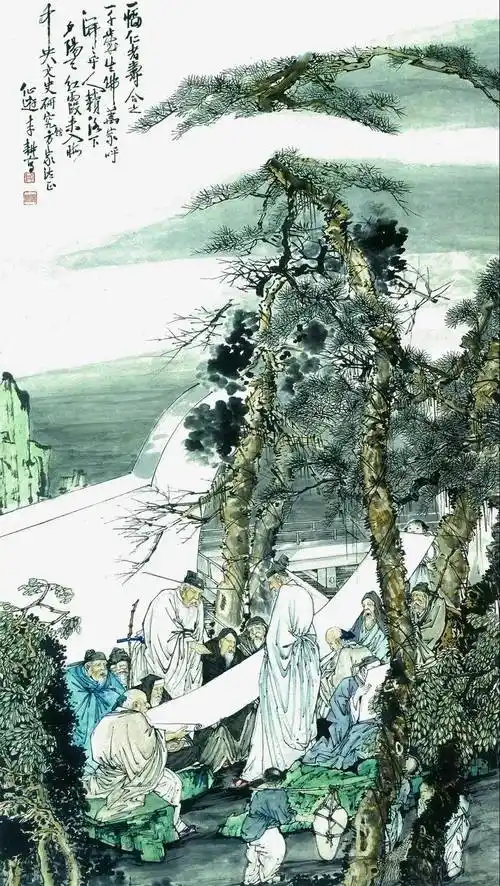 (之一),80x46cm李耕八仙醉酒,92x35cm,1911年李耕木兰从军系列(之一)