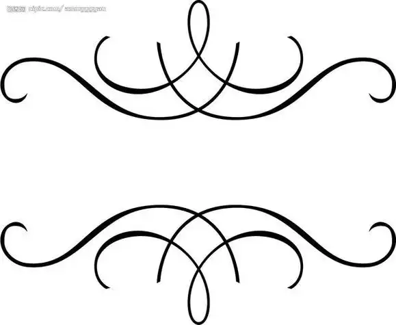 欣赏手绘花边边框简笔画图片 手抄报花边简单又漂亮花边图案简笔画画