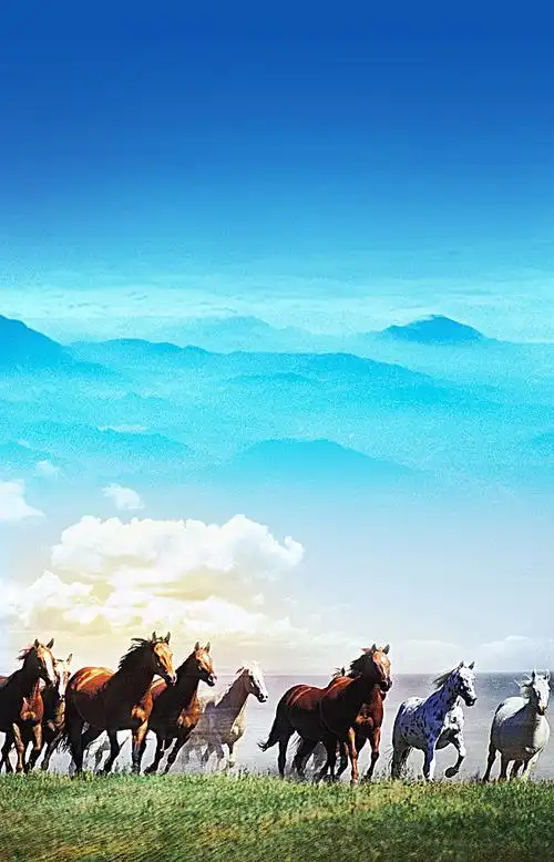 搜图123提供独家原创万马奔腾大气背景下载,此素材图片已被下载7次,被