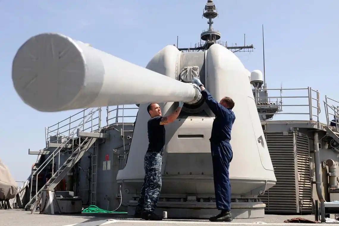 高清图集:mk 45 127毫米舰炮