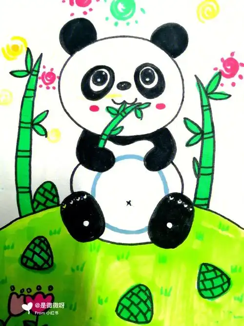 超可爱的动物大熊猫