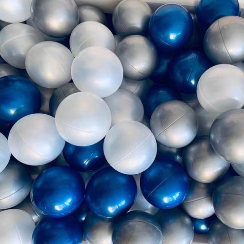 儿童海洋球婴儿宝宝彩色球类玩具加厚环保室内游乐场波波球塑料球