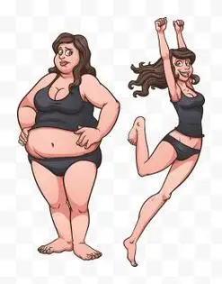 肥胖肚子png素材透明免抠图片-动植人物-三元素3png.com