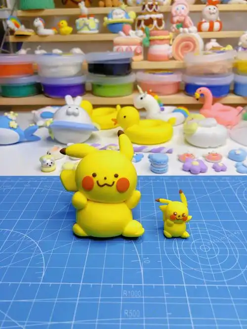 手工丨超轻黏土皮卡丘比卡比卡客订