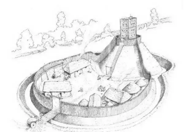 城堡作为军事用途,整个墙壁非常厚,窗户开得很高,也很小,基本上室内暗