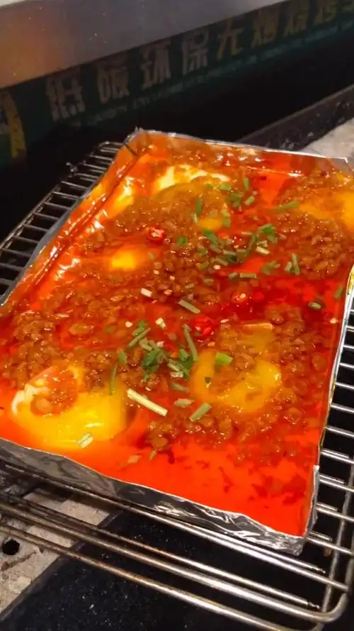 锡纸蒜蓉烤鸡蛋,万物皆可烤