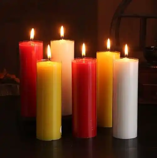 蜡烛家用耐烧老式无烟大号红白停电应急拜佛祭祀大腊烛照明60小时