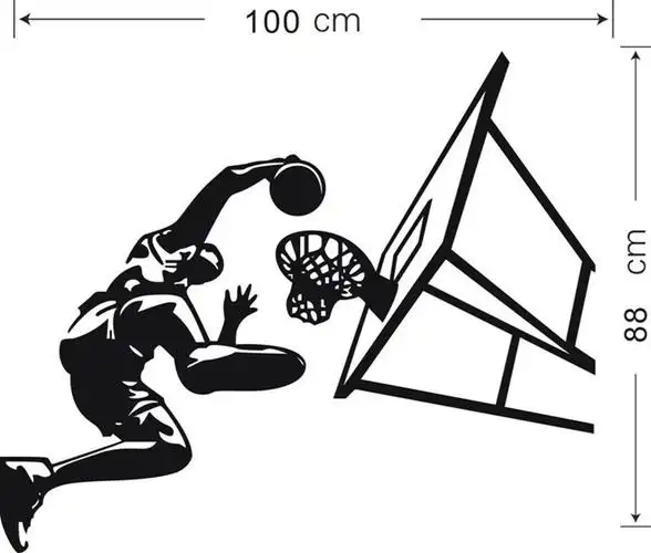 honana basketball player air slam dunk removable