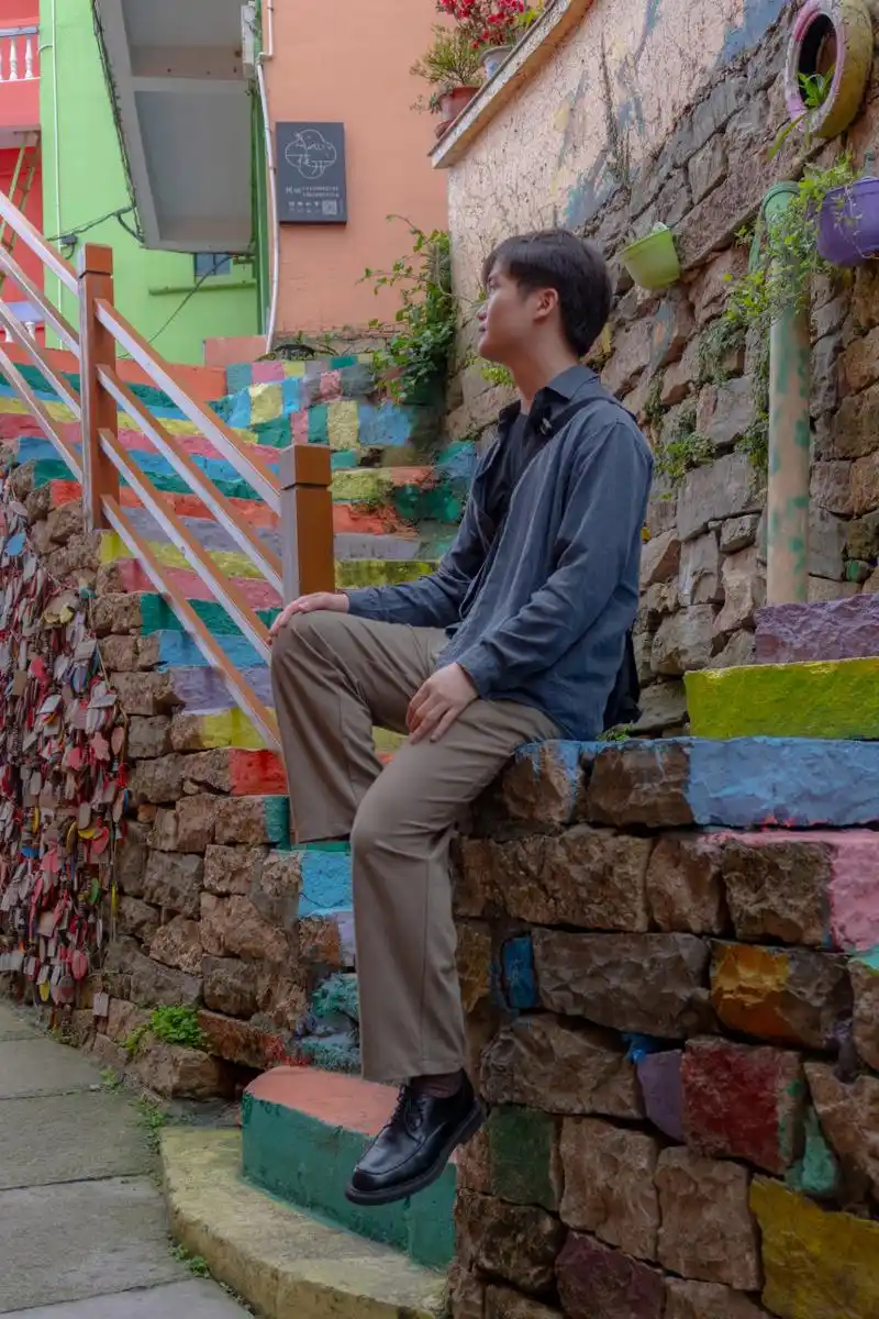 大雾的天气阻挡不了这里的美景 台州·温岭 今天来温岭打卡了一下千年