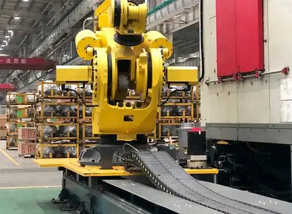 自动化机械手第七轴地轨 产品中心 并联机器人_工业自动化机械手_工业