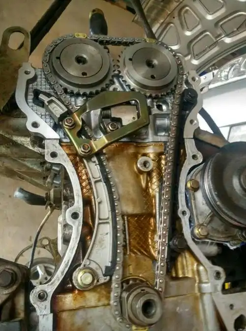 正时链条怎么对