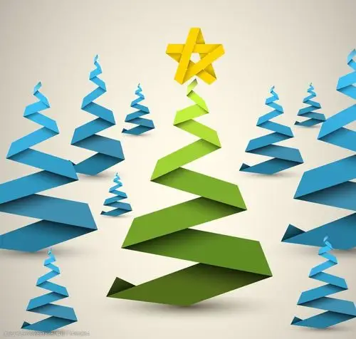 创意圣诞树图片