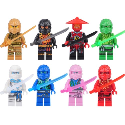 兼容乐高幻影忍者人仔绝版稀有能量帝国鬼怪拼装积木公仔玩具摆件