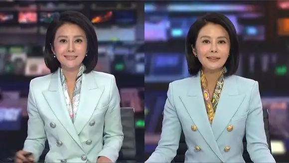 关于cctv4环球视线主持人的配图及描述