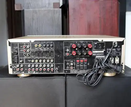 二手原装进口雅马哈rx-v596家用光纤同轴功放机dts音响功放