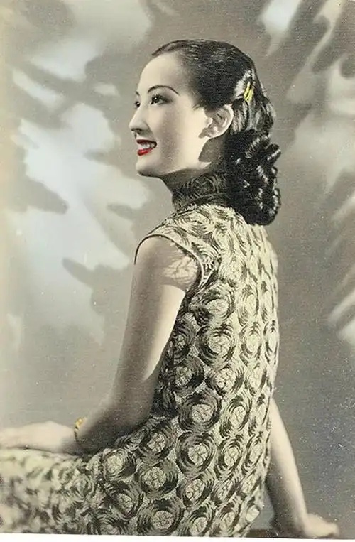 老照片民国四大美女的旗袍装林徽因最知性阮玲玉最有韵味