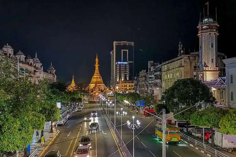 缅甸行之仰光