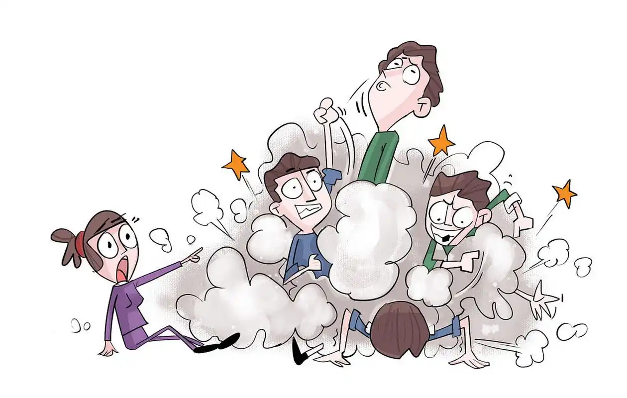 四人打群架致旁观者死亡担责吗# 【打群架致旁观者死亡,四人被判懦ゥ