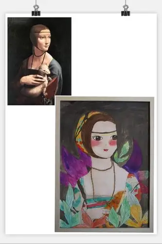 【高新十初】向艺术大师致敬|"名画再创作 ",开启奇妙艺术之旅