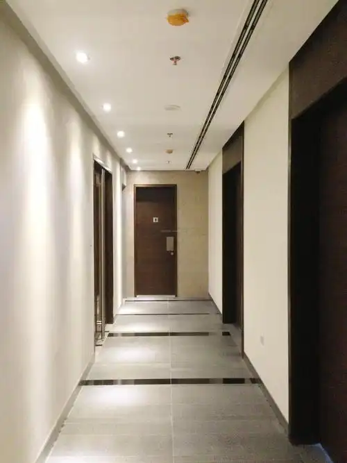 黑白现代走廊装修效果图片