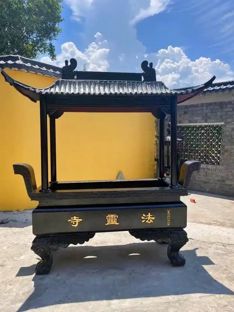 古朴大方 庙宇功德祈福吉祥香炉.#专业生产厂家 #佛教文化  - 抖音