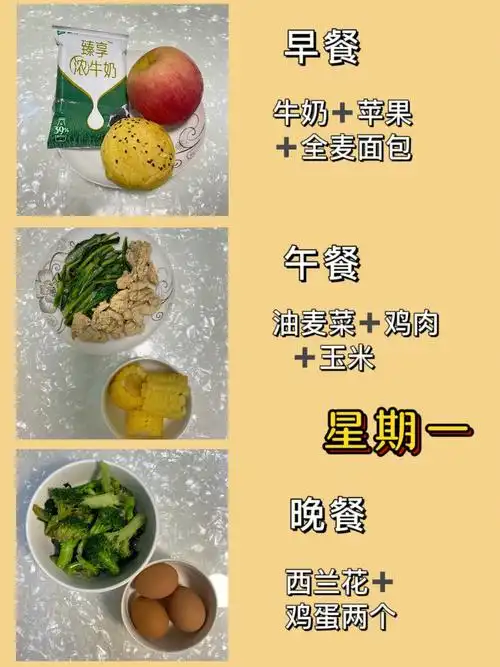 一周减肥食谱简单有效一周瘦5斤