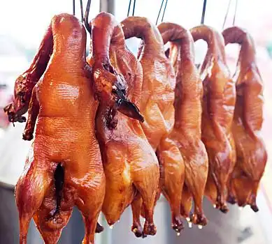 烤鸭,许多,美味