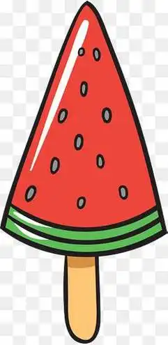 西瓜简笔画 西瓜简笔画彩色