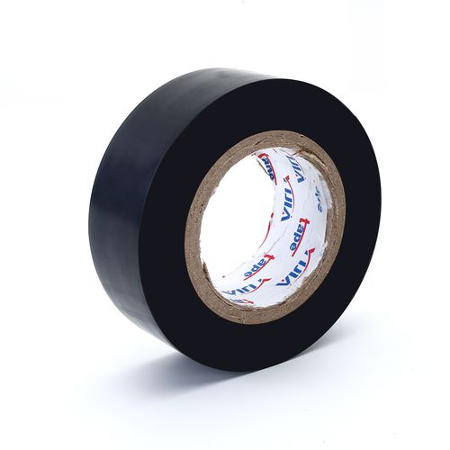 绝缘胶带电工胶布黑色白色大卷加宽电胶布 黄色(宽25mm*长25米*厚0.