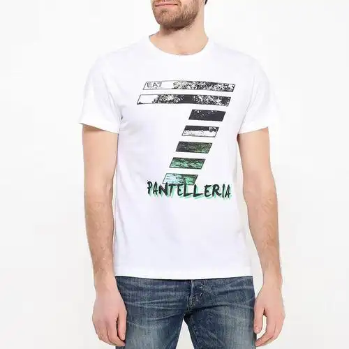 emporio armani ea7 阿玛尼 男士 圆领印花短袖t恤