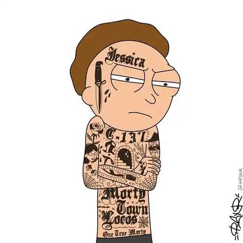 (rick and morty) 作头像的大多是拿莫蒂而不是瑞克作为头像?