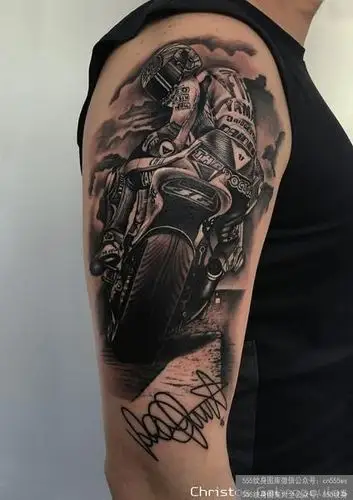 机车主题 哈雷 哈雷纹身图案大全图片
