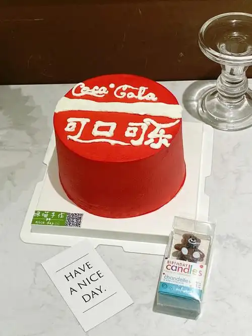 可口可乐生日蛋糕