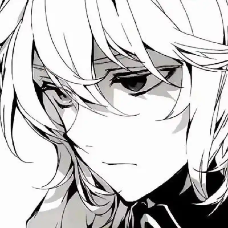 男生头像 | 高逼格黑白高冷帅气动漫男生头像